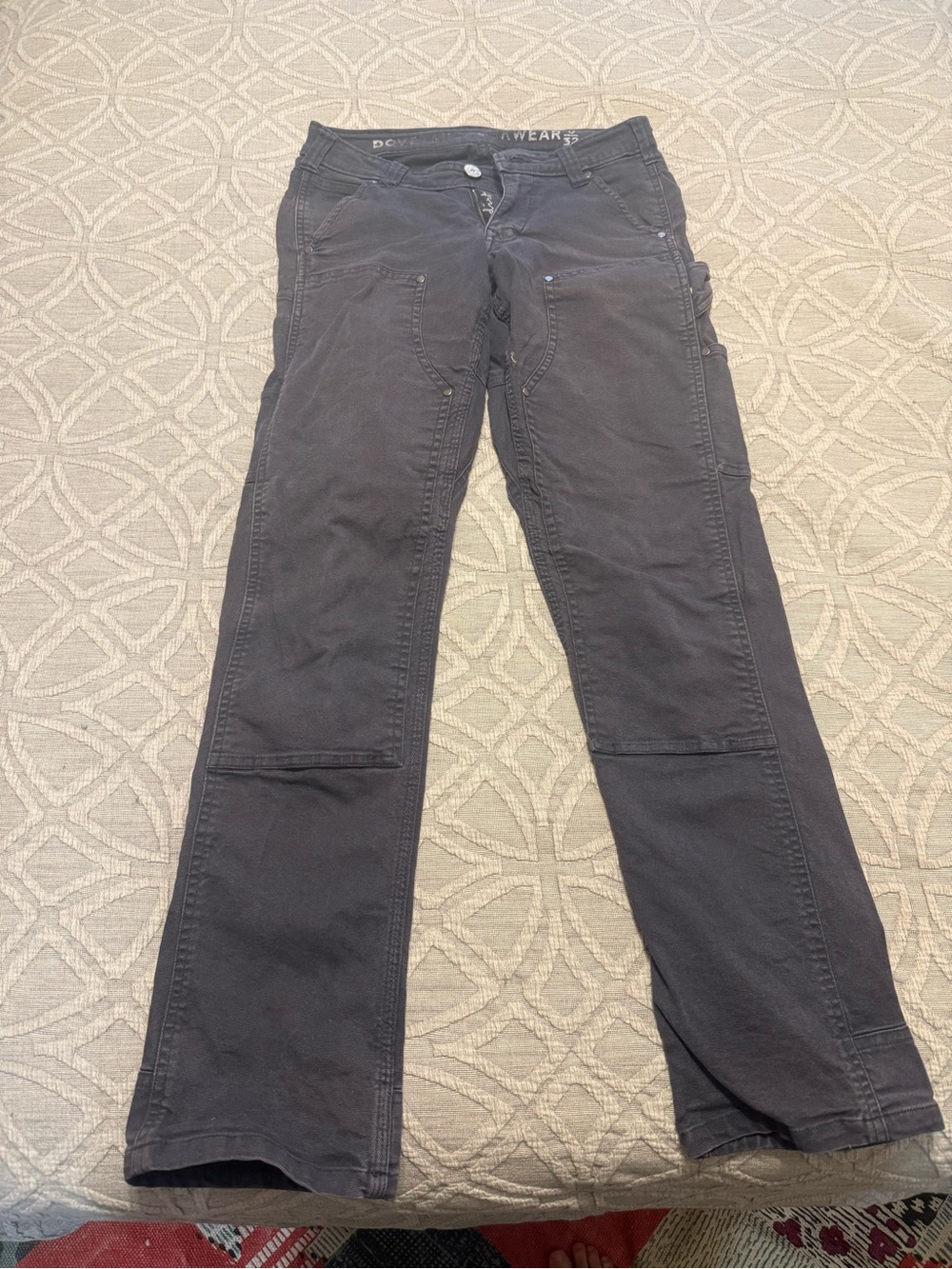 Dovetail Dark Navy Anna Task Pant Size 0/32